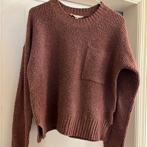 Cozy boxy sweater women